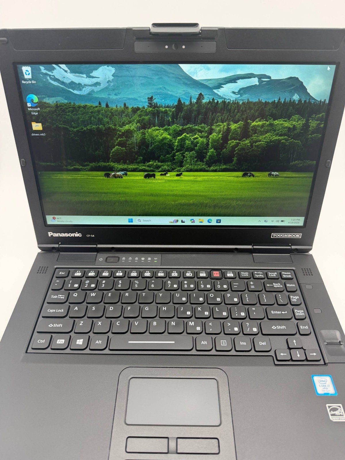 Panasonic Toughbook CF-54 Touch i7-7600U 32GB 1TB Win11pro 2 Batteries dGPS/LTE