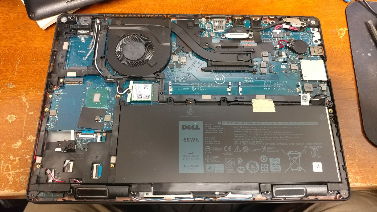 Dell Latitude 5480 Intel Core i5-7440HQ, No DDR4
