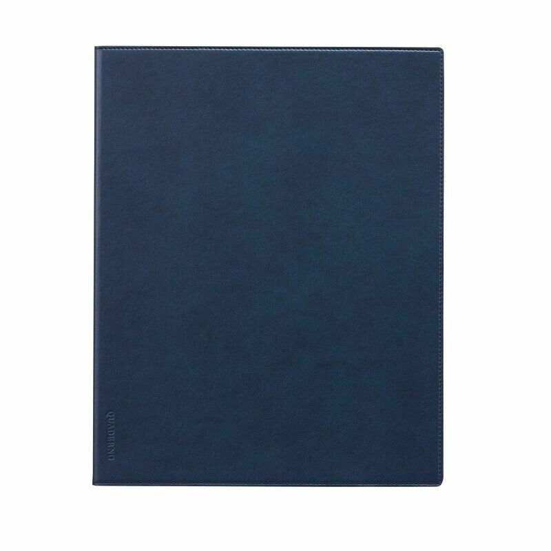 Fujitsu QUADERNO A5 Exclusive Cover Beige Navy FMVC51B Dedicated Leather Taste