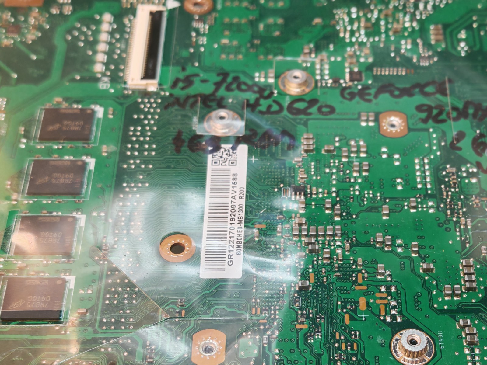 ASUS X540U A540U F540U R540U 15-7200U GEFORCE 920MX X540UV 2.0 MOTHERBOARD #