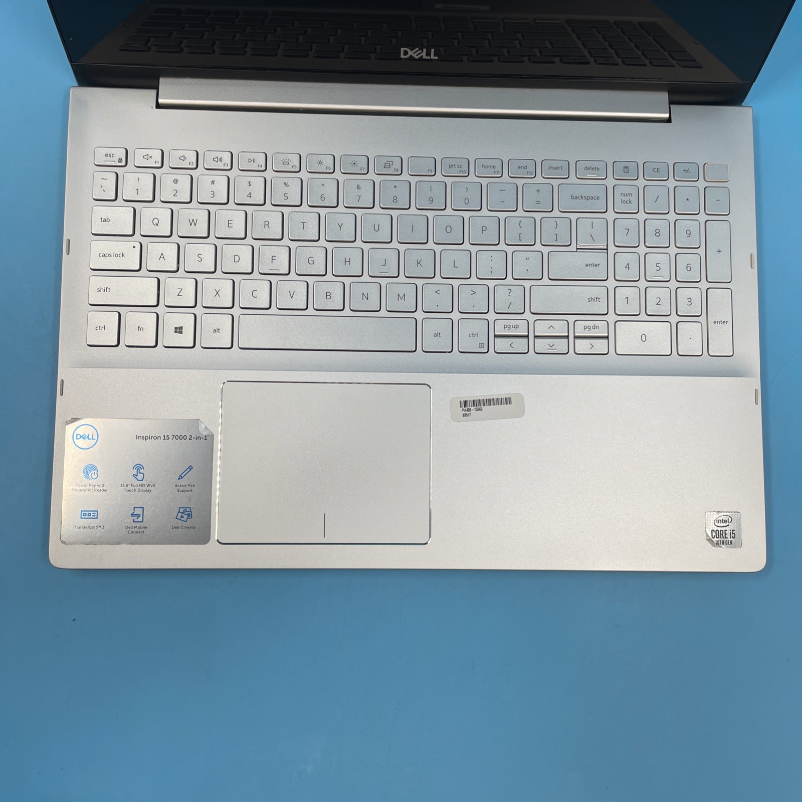 Dell Inspiron 7591 2-in-1 | i5-10210U | 8GB RAM | NO DRIVE | NO OS | 63% BATTERY