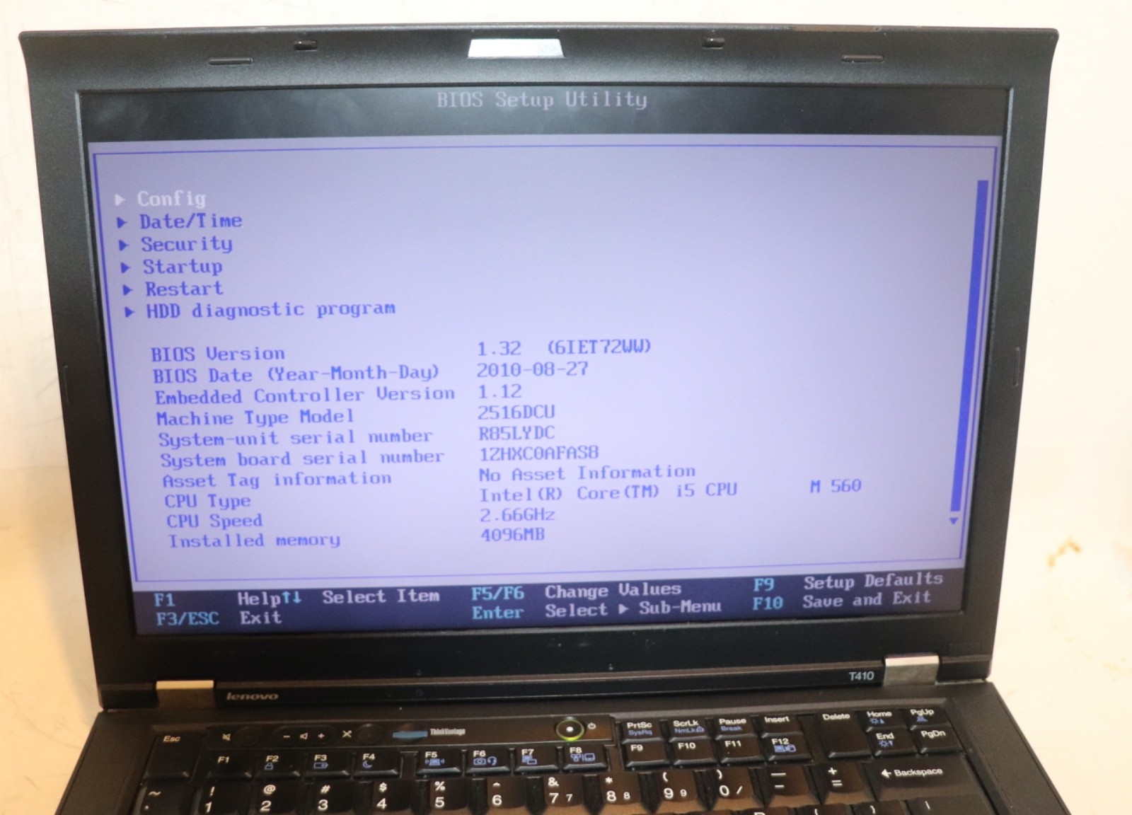 Lenovo ThinkPad T410|Core i5@2.67 GHz|4GB RAM|500 GB HDD|WIN 7. PROF|Webcam