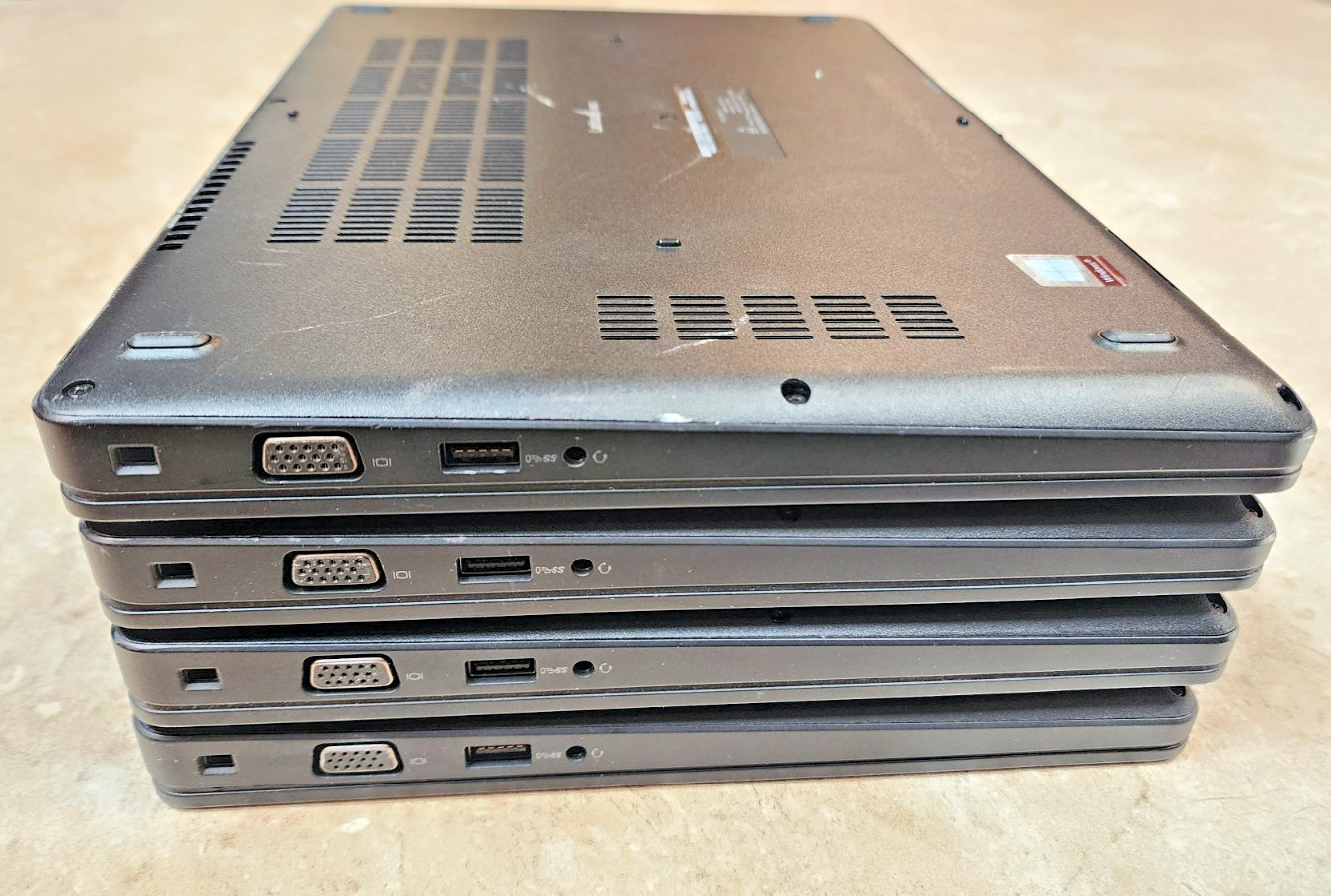 4x Lot Dell Latitude 5480 14” Core i5-7300U 8GB RAM 128GB SSD Win 11 Pro Laptop