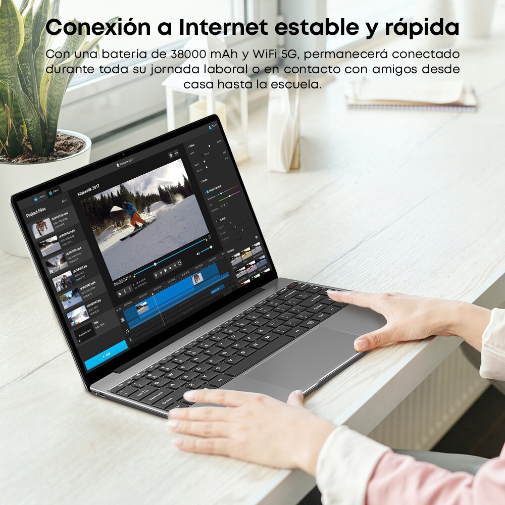 CHUWI GemiBook Pro 14.1″ Laptop Windows 11 Intel J4125 8+256GB Backlit Keyboard