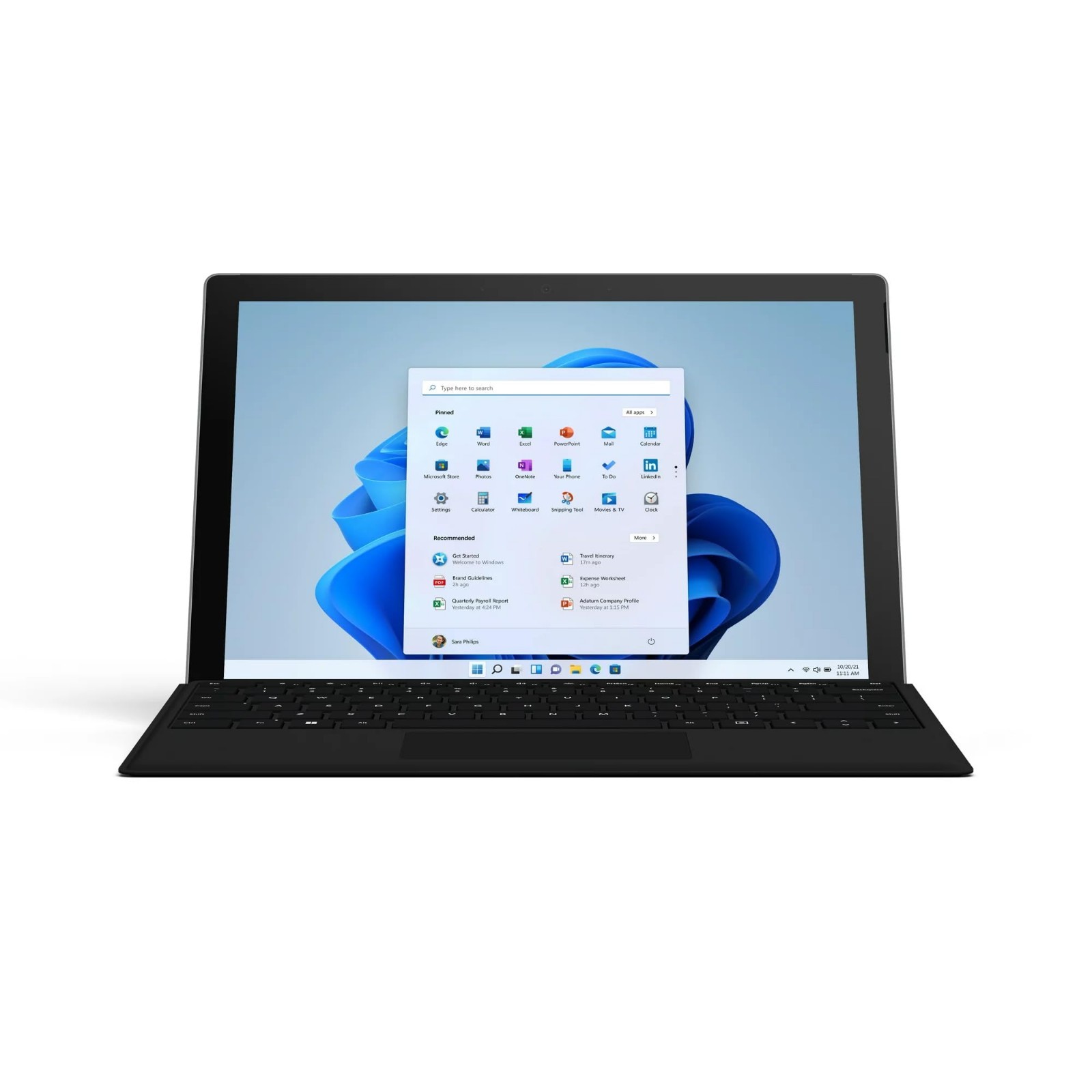 Convertible Microsoft Surface Pro 7 12.3″ Intel i5-10th 8GB Ram 256GB SSD Camera