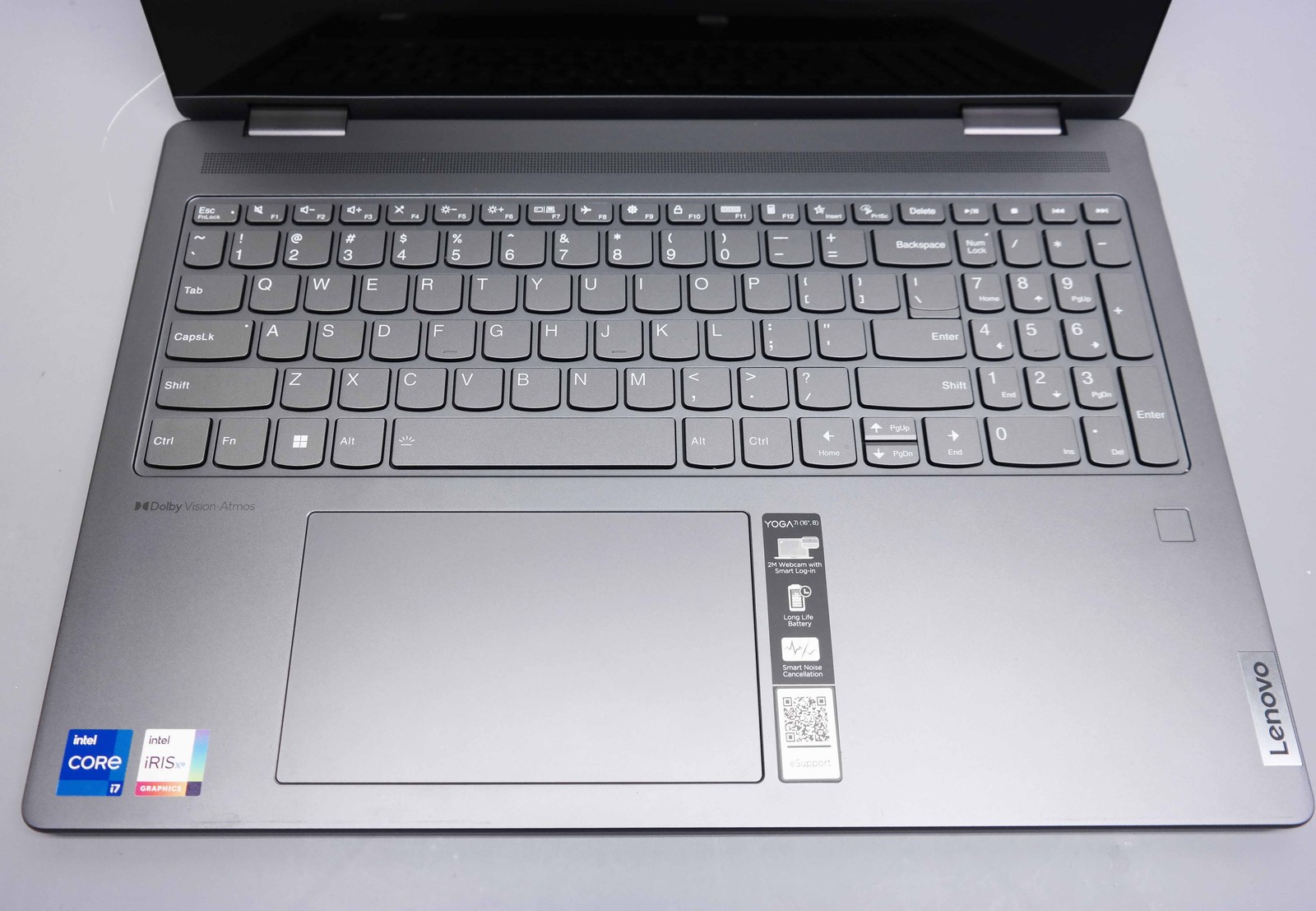 Lenovo Yoga 7i 16” Intel Core i7-1355U 16GB RAM 512GB SSD Gray
