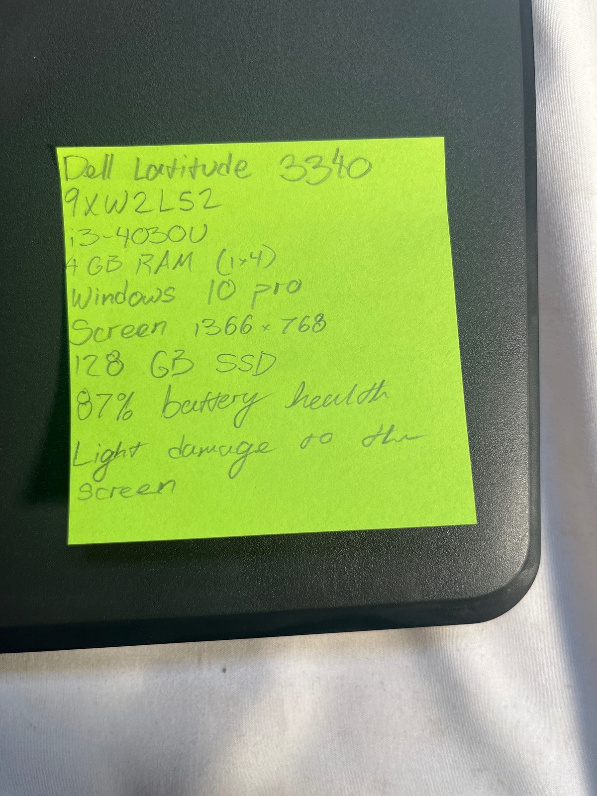 Dell Latitude 3340 i3-4030U 1.9GHz 4GB 128GB SSD 13.3″