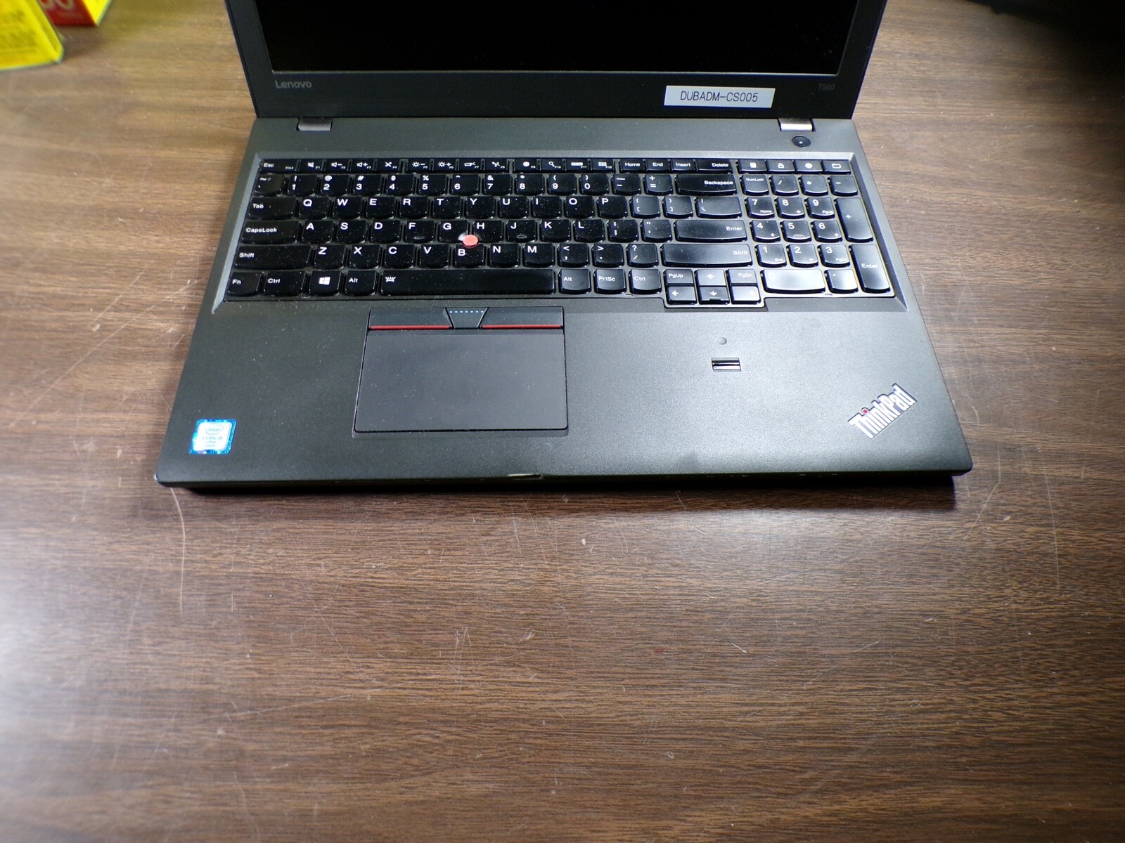 THINKPAD LENOVO T560 INTEL CORE i5-6300U 2.40GHZ 4GB RAM **NO HD/ NO CADDIE
