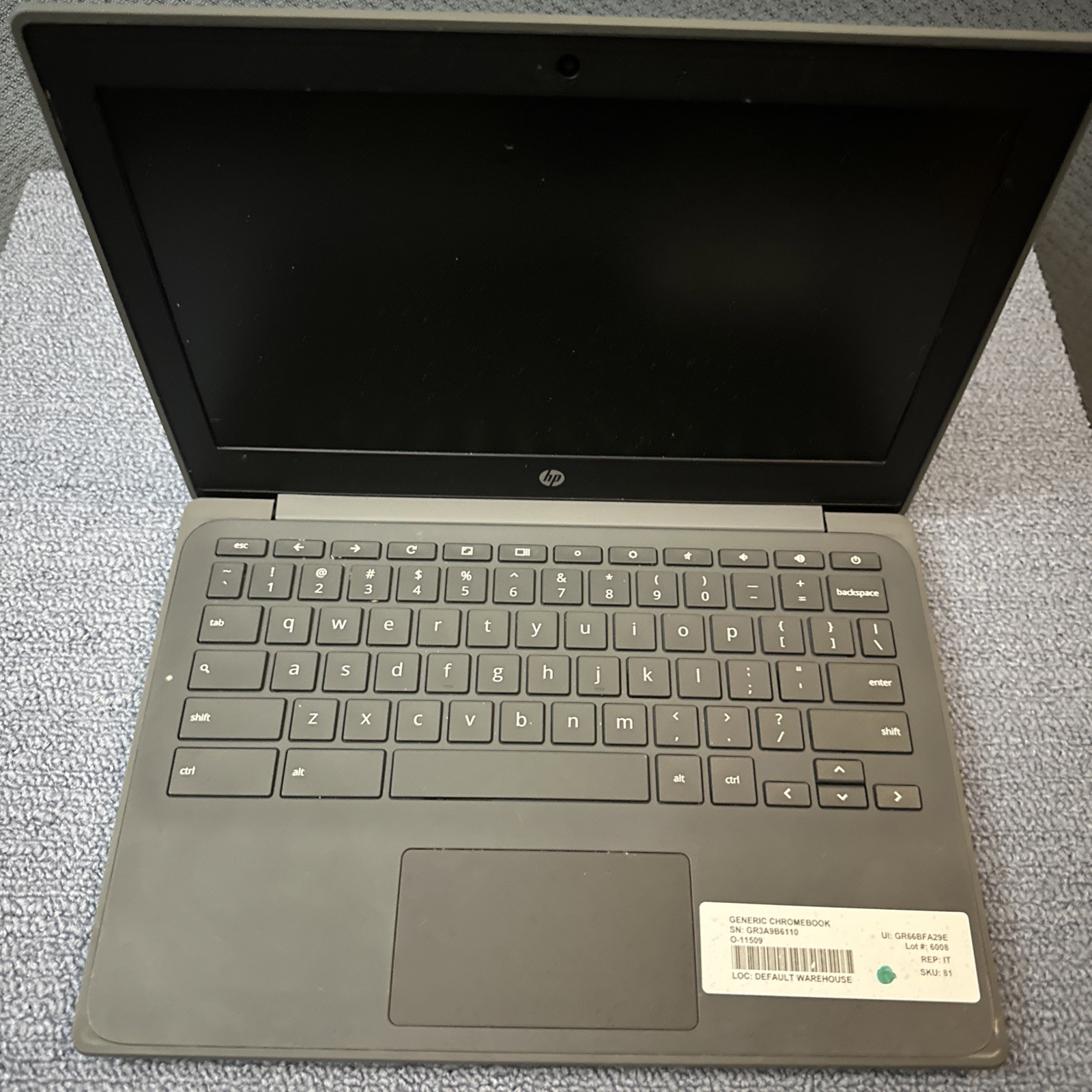 HP Chromebook 11A G8 11.6″ (32GB eMMC, AMD A4-9120C, 4GB) Laptop screen detail