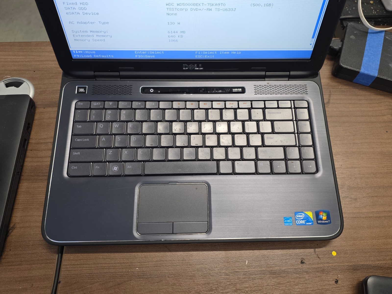 14″ Dell XPS L402X – i5-M560, 6GB RAM – Boots to bios!!