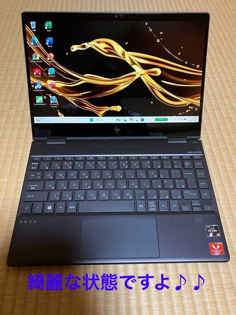 hp ENVY x360 ar0002AU with Office 360° rotation AMD Ryzen 5 3500u d16