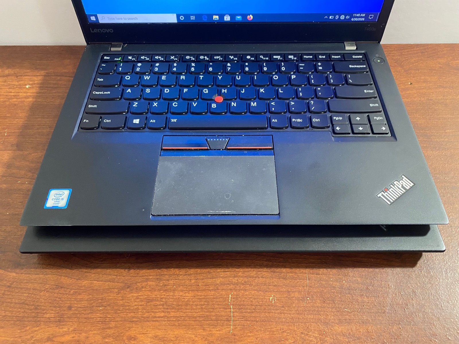 Lot of 2 Excellent Lenovo ThinkPad T460S Laptop i5-6300U 8GB RAM 250GB SSD