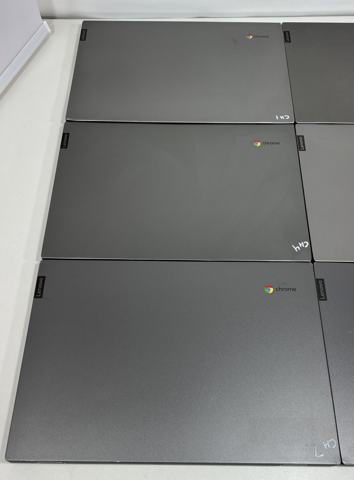 LOT OF 9 Lenovo 14E Chromebook AMD A4-9120 4GB RAM 32GB eMMC 14″