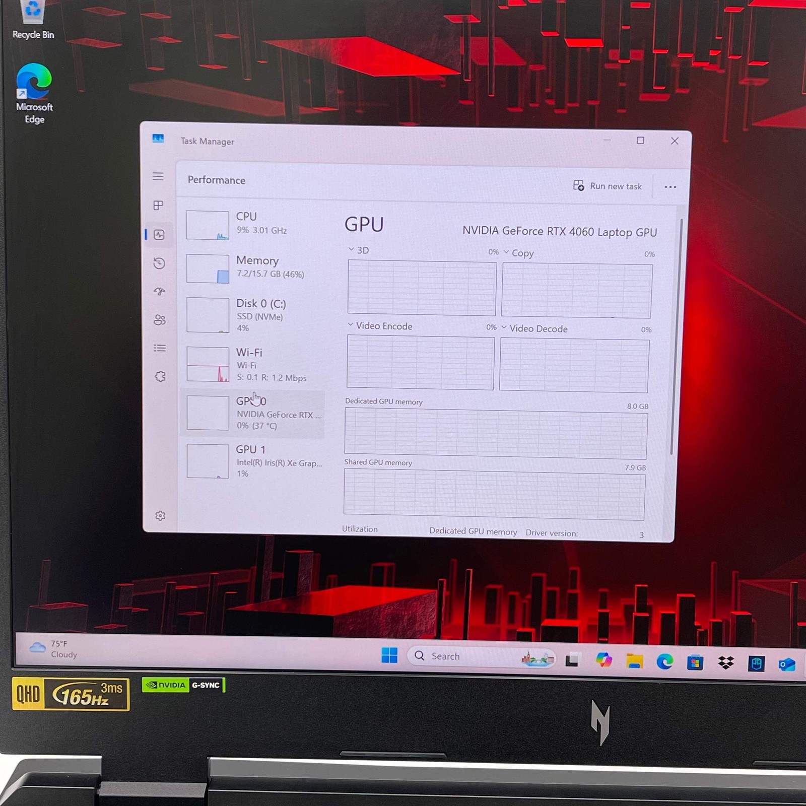 Acer Nitro 17 17.3″ i7-13700H 2.4GHz 16GB RAM 1TB SSD GeForce RTX 4060