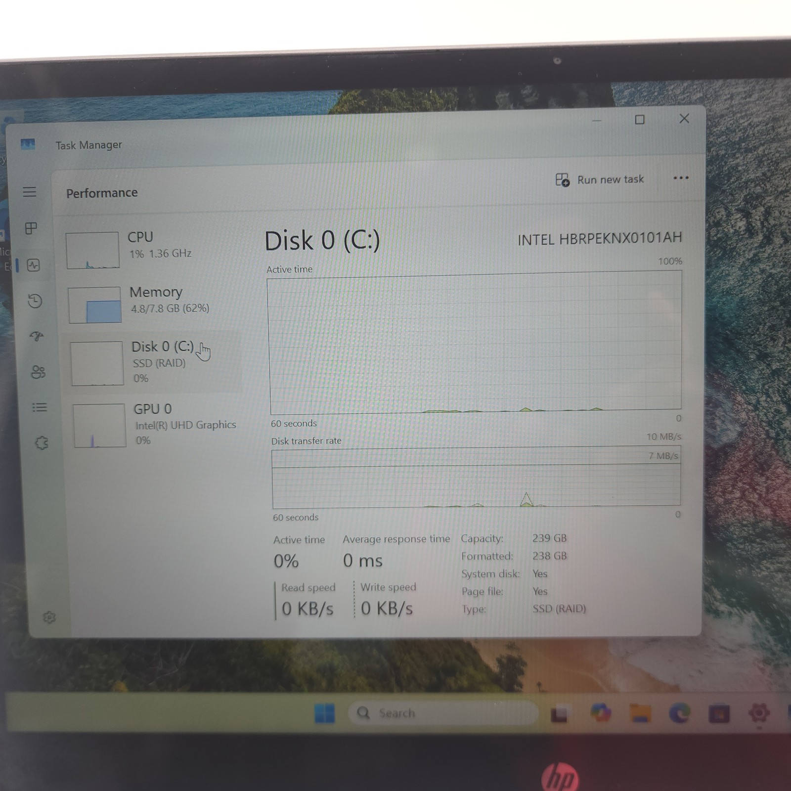 HP Pavilion x360 14″ 256GB SSD, i5-1035G1 1.19GHz, 8GB RAM, Damaged Port, Bad Ba