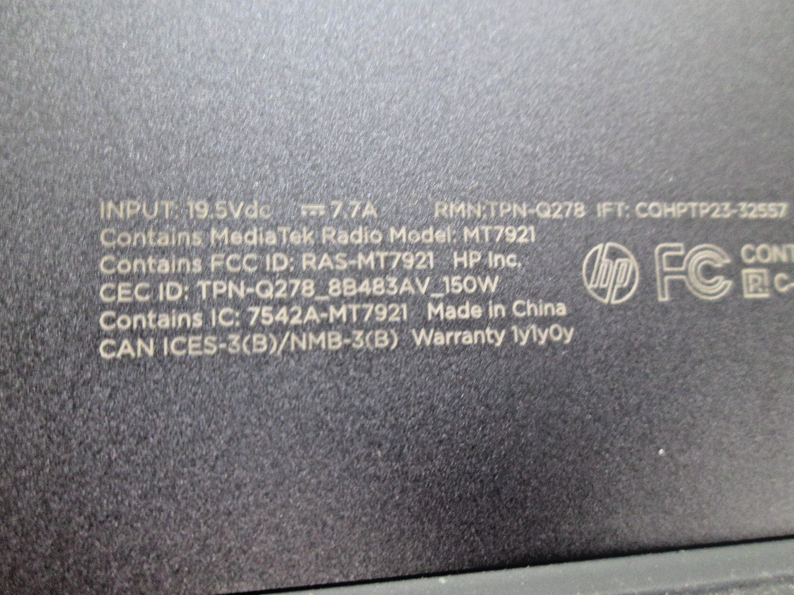 HP Victus Gaming 15-FA1030NR Core i5-12450H GeForce RTX 2050 16GB RAM 512GB