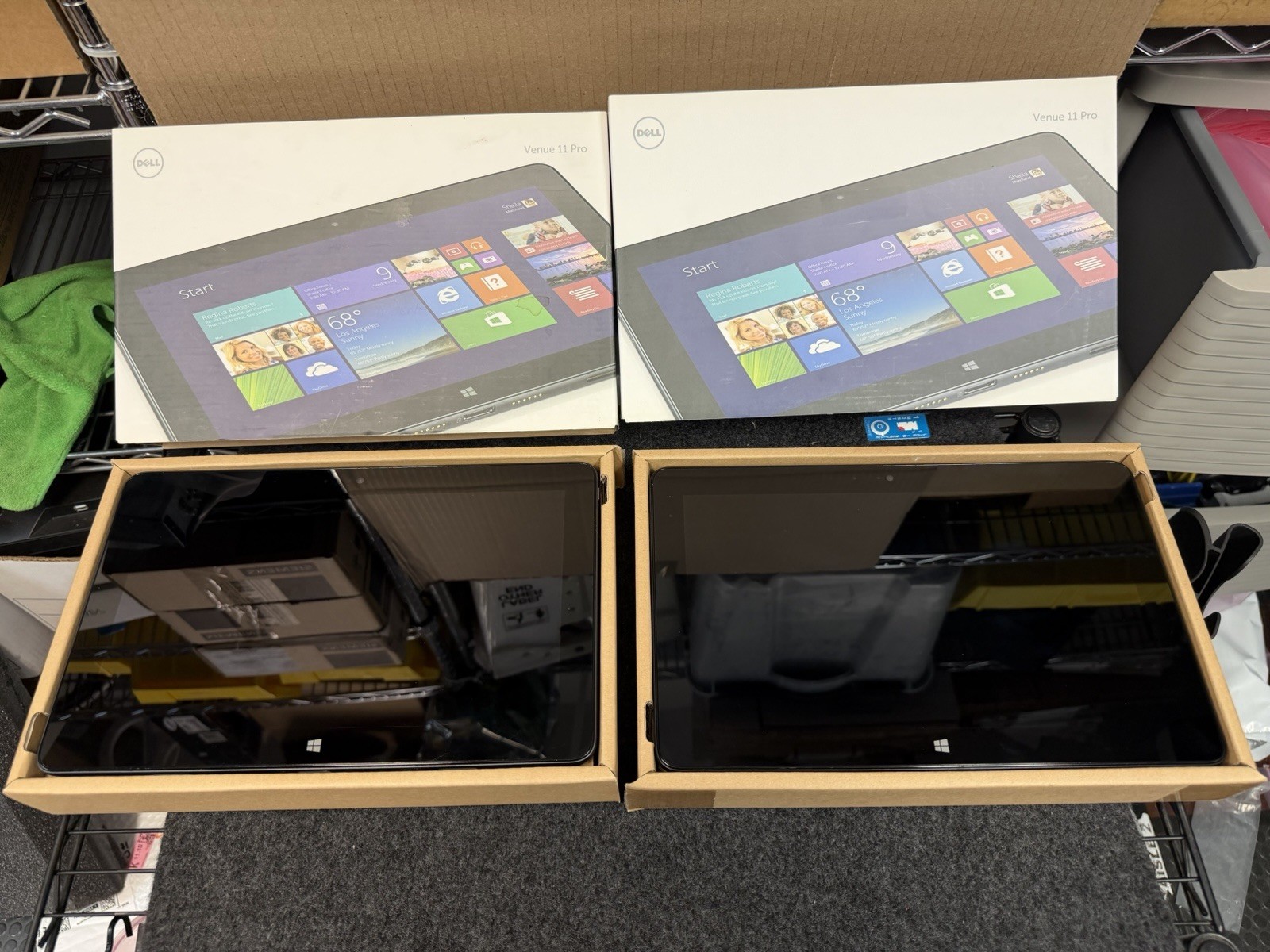 Lot Of 15 Dell Venue 11 Pro i5-4300Y i3-4020Y i3-4030Y Latitude 10 ST2e