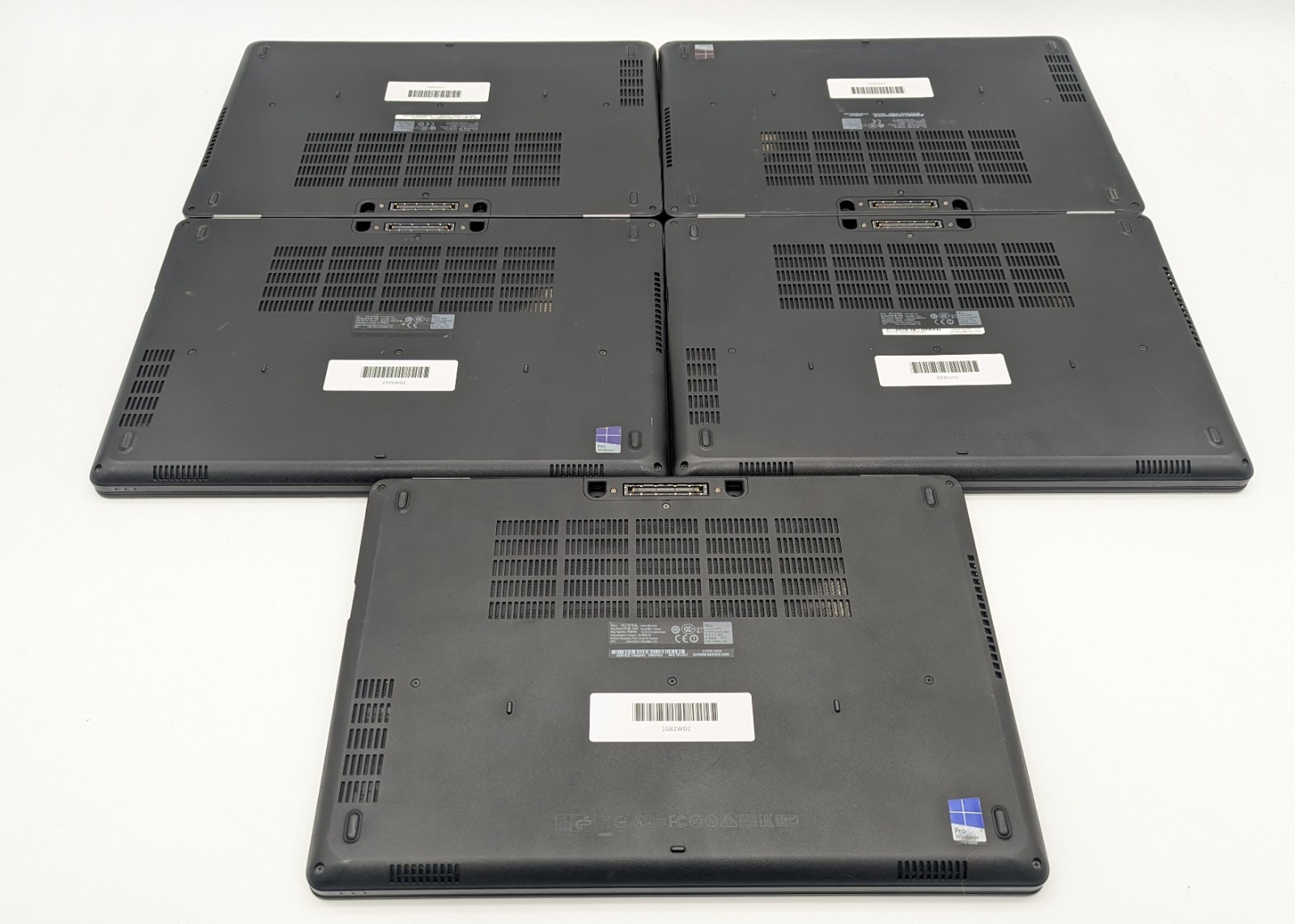 Lot of 5 Dell Latitude E5570 – Intel Core i7-6820HQ 8GB DDR4 RAM No OS/SSD