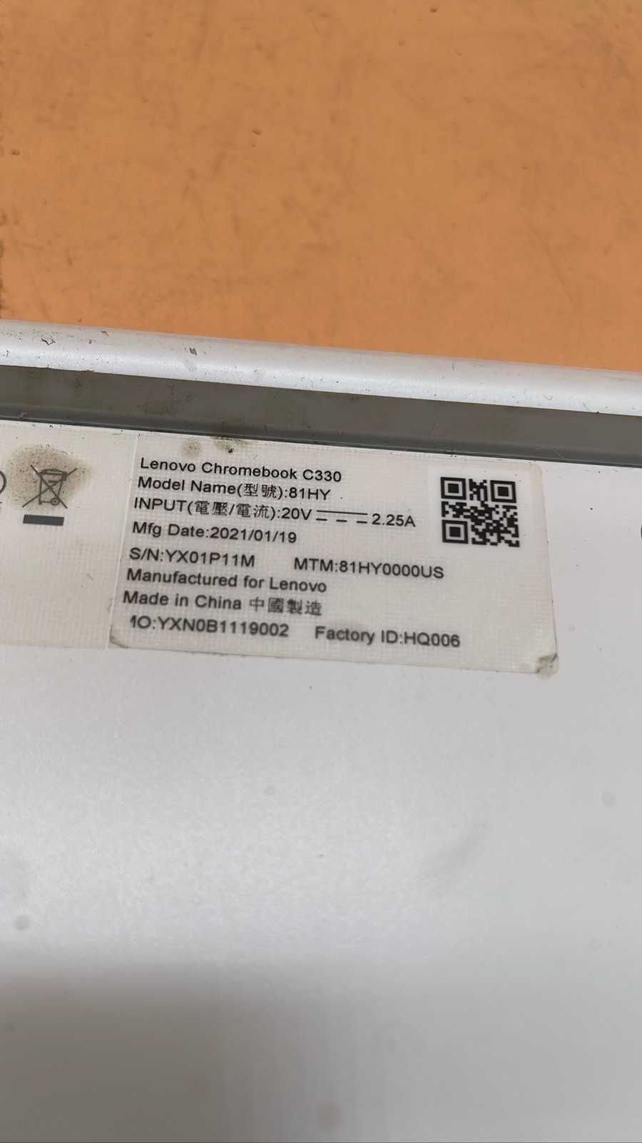 Lenovo Chromebook C330 81HY 11.6-Inch & N42-20 14-Inch Intel No HDD Lot of 3