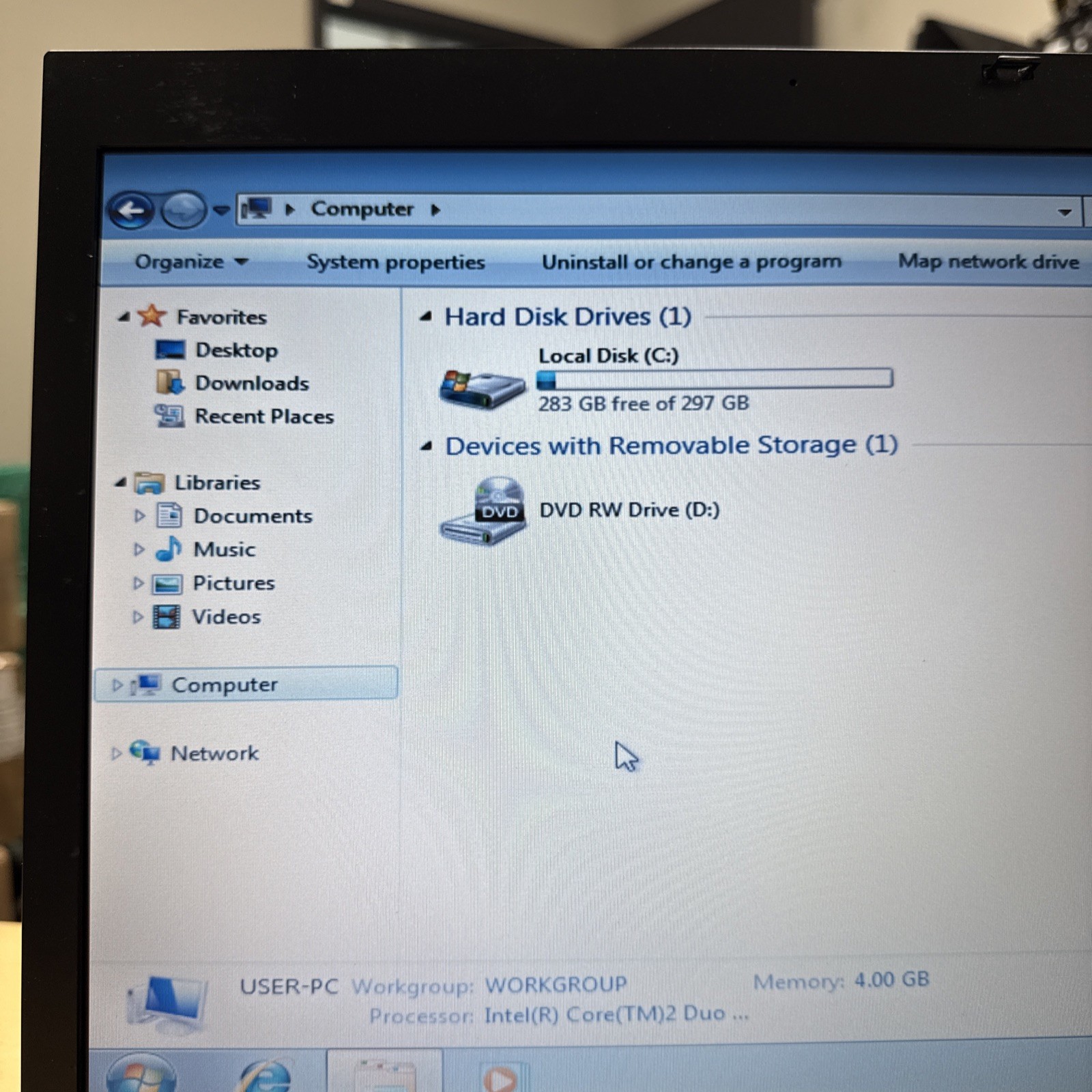 *READ Dell Precision M4400 Core 2 T9400 4GB DDR2 FX 770M