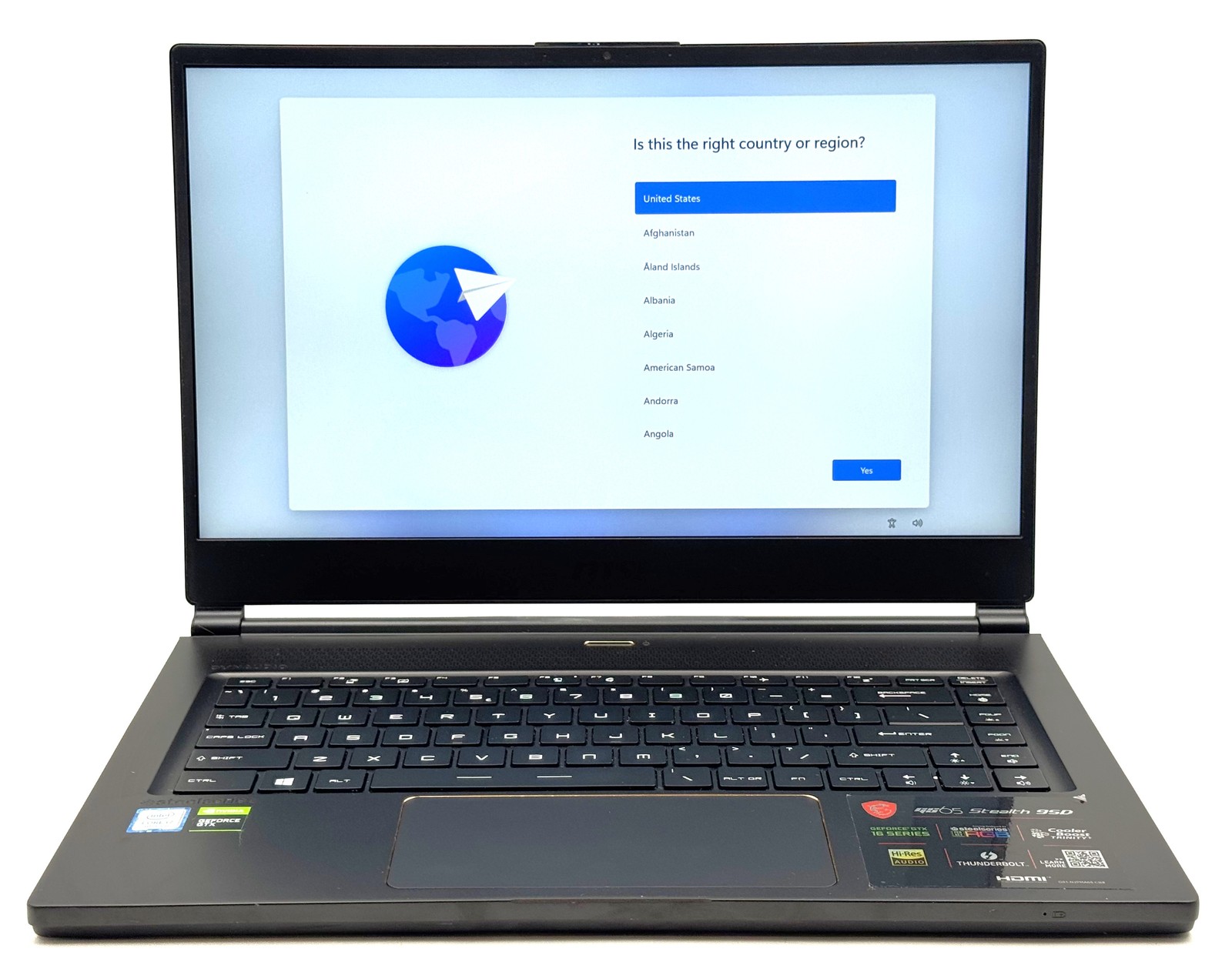 MSI – GS65 Stealth 9SD-1668 – FHD – i7-9750H – 16GB RAM – GTX 1660Ti – 512GB-SSD