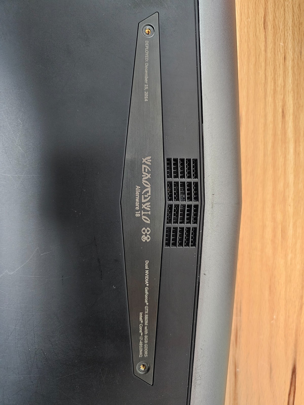Alienware 18 Intel Core i7-4 Gen GTX880M PARTS