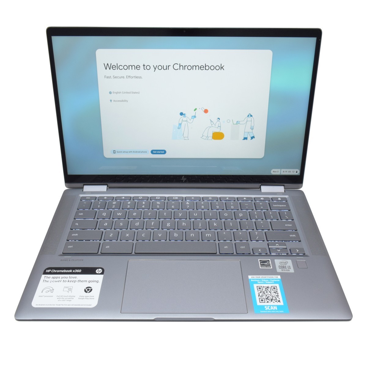 *READ* Used HP Chromebook x360 14c-ca0053dx | Intel Core i3-10110U | 8GB RAM