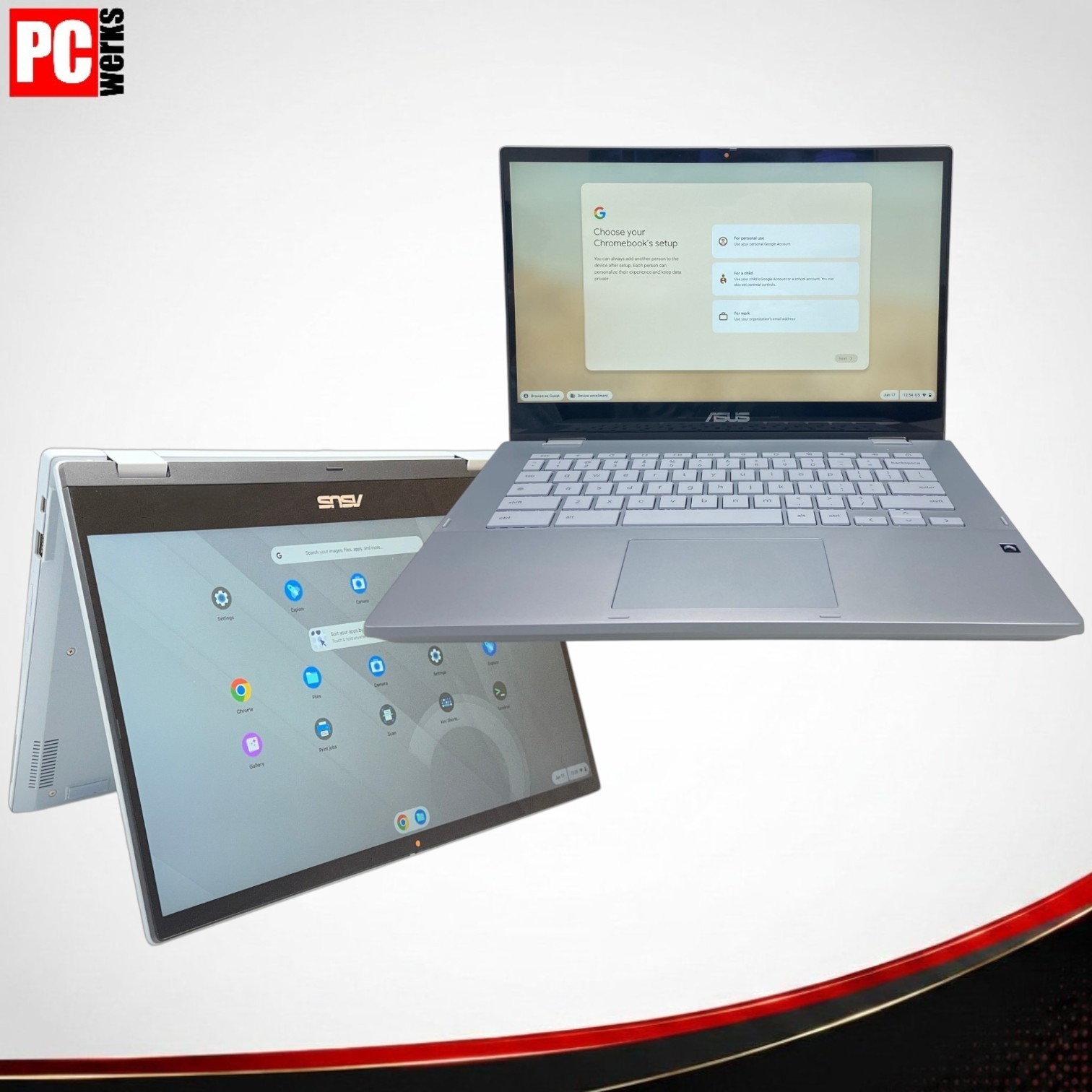 ASUS Chromebook Flip CX3 Intel i3-1110G4 8GB RAM / 128GB SSD CX3400FMA-DH388T-S