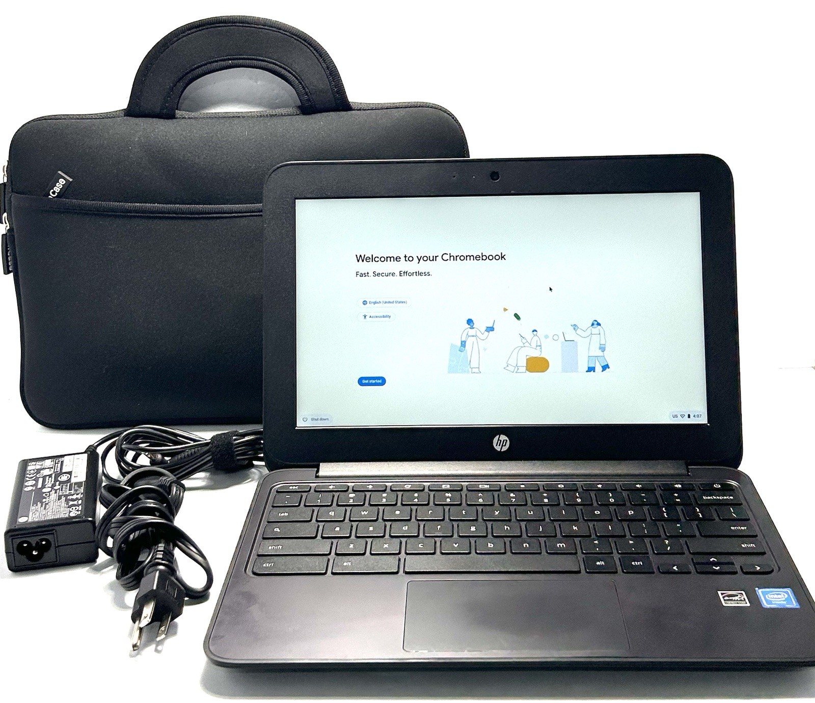 HP ChromeBook 11 G5 EE 11″ Intel Celeron 4GB RAM 16GB eMMC Storage ChromeOS