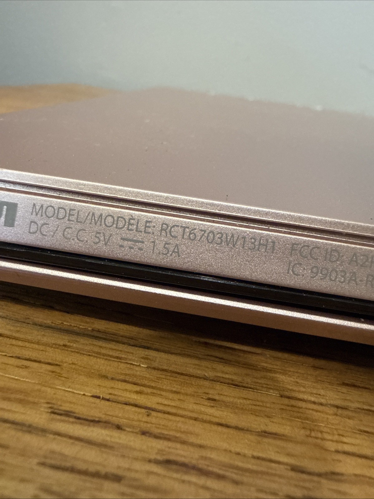 RCA ATLAS PRO 10 MODEL RCT6703W13H1 Android 2GB Ram 32GB Storage Pink Rose Works