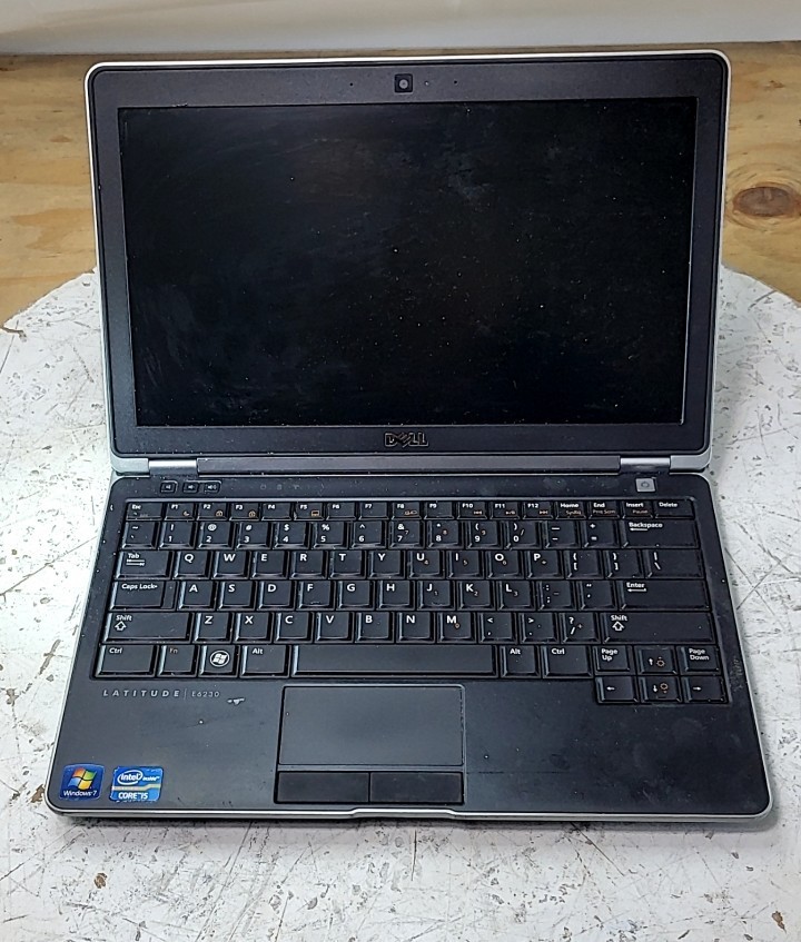 DELL LATITUDE E6230 Laptop Intel I5-3320M 4GB 128GB SEE NOTES