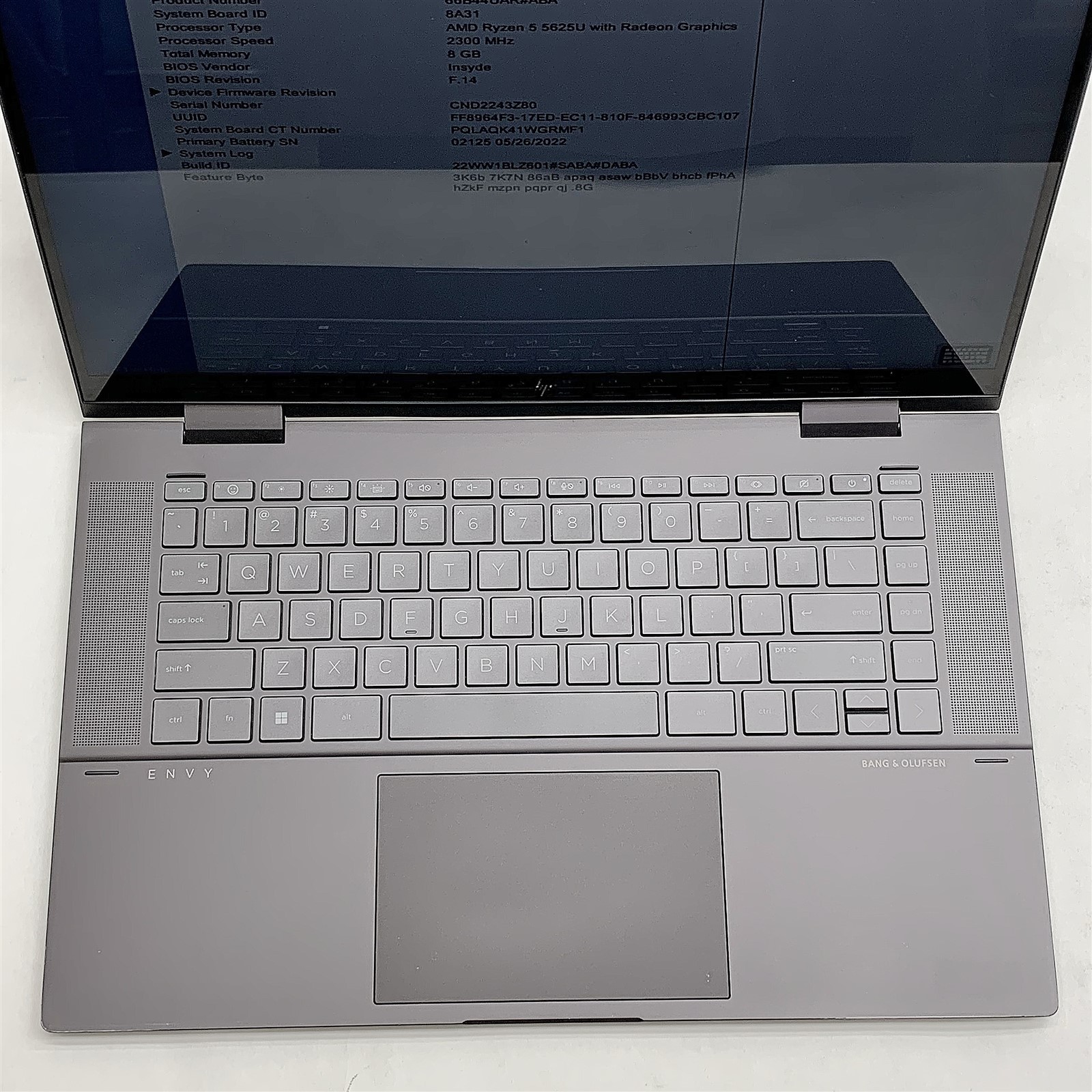 HP ENVY 15-ey0013dx Laptop Ryzen 5625U 2.30GHZ 15.6″ Touch FHD 8GB 512GB Win 11