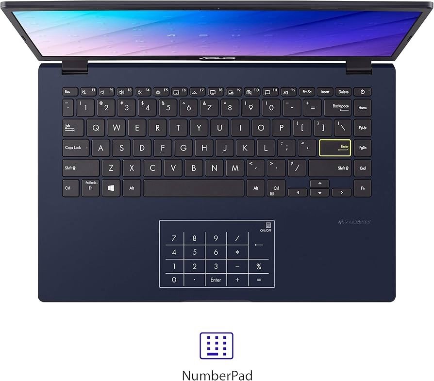 ASUS L410 MA-DB04 14in FHD Celeron N4020 4GB 128GB eMMC Win10 Home S Mode Black