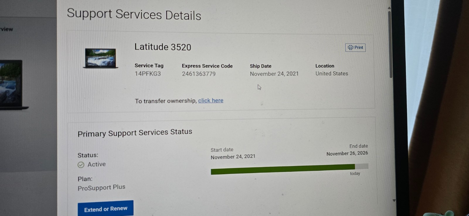Dell Laptop Latitude 3520 with Warranty