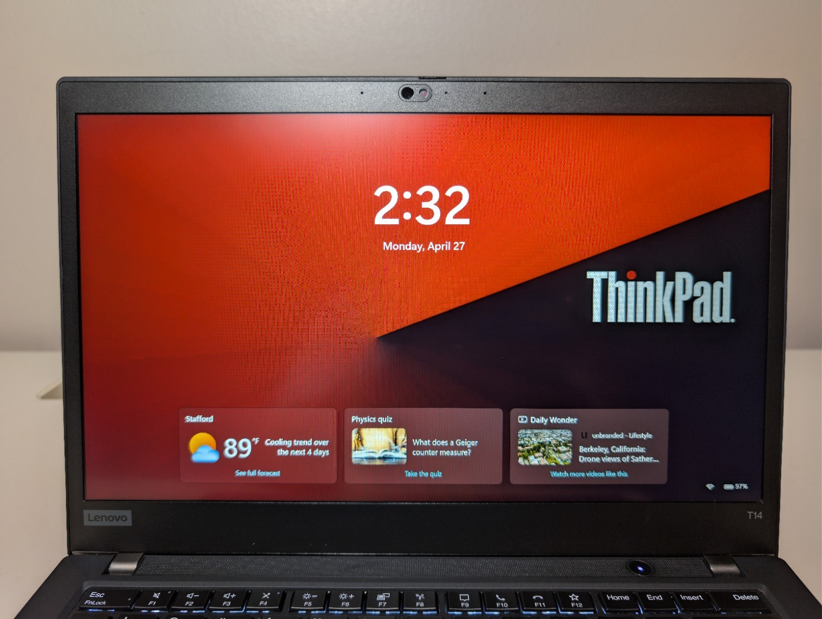 LENOVO THINKPAD T14 GEN 2i Touchscreen | i7-1185G7 32GB RAM 512GB NVMe SSD | FHD