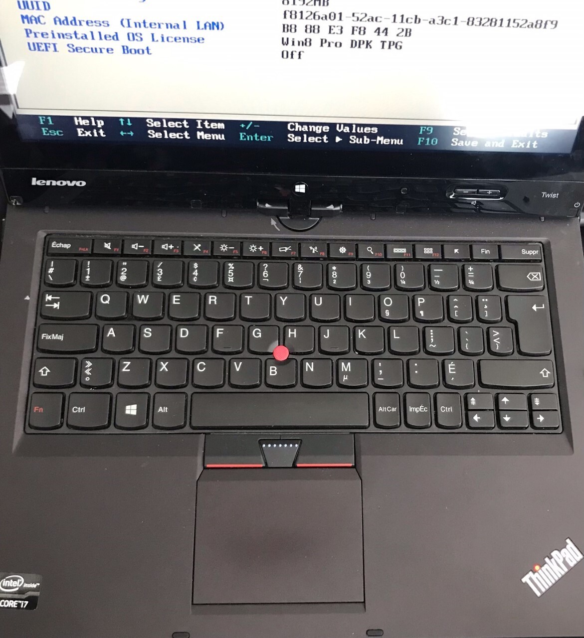 lenovo thinkpad twist s230u / i7-3517U / 1.90 / 8 GB RAM / 256 GB HDD / PLS READ