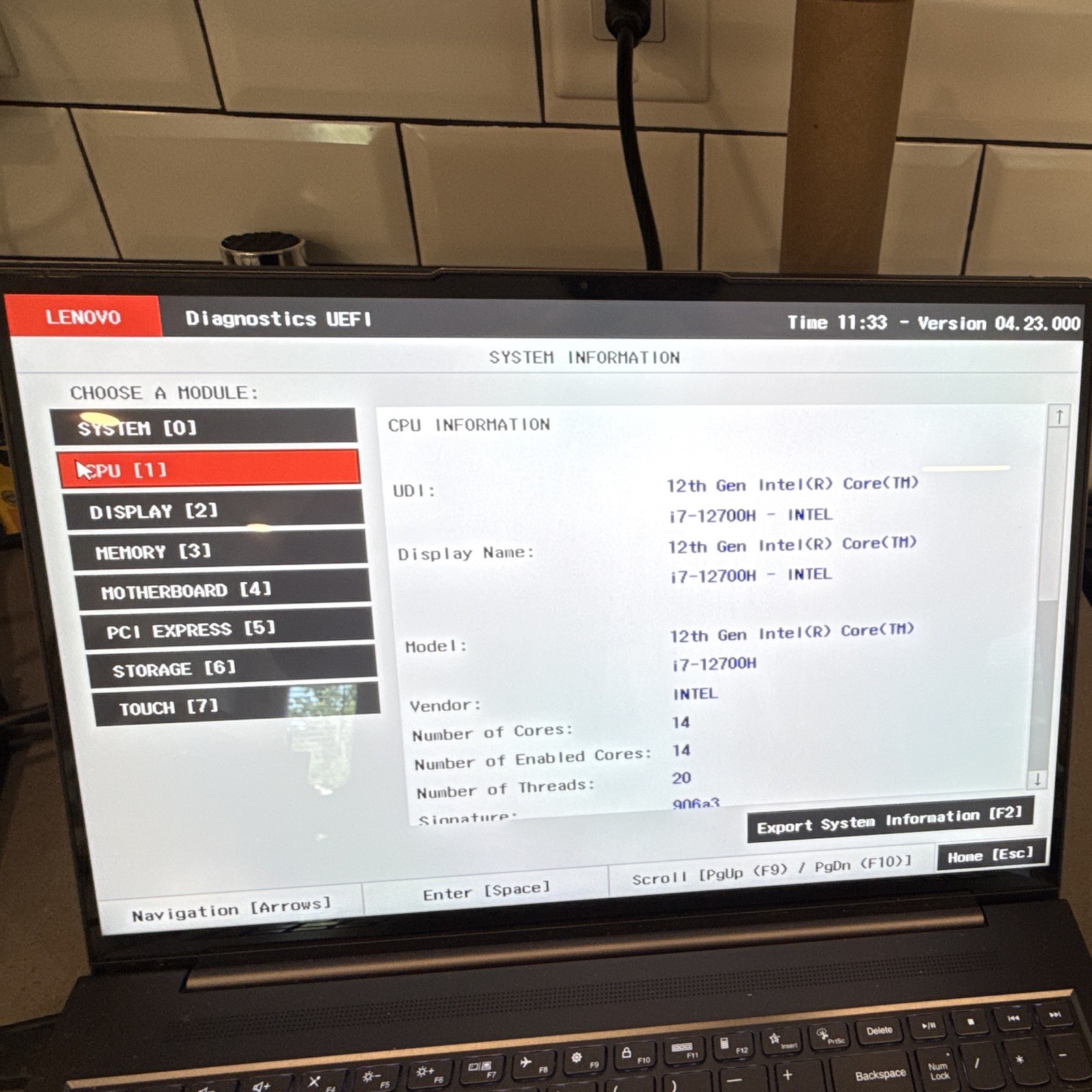 Lenovo Slim 7 16IAH7 16in i7-12700H 32GB 1TB SSD Win 11 Pro Gray