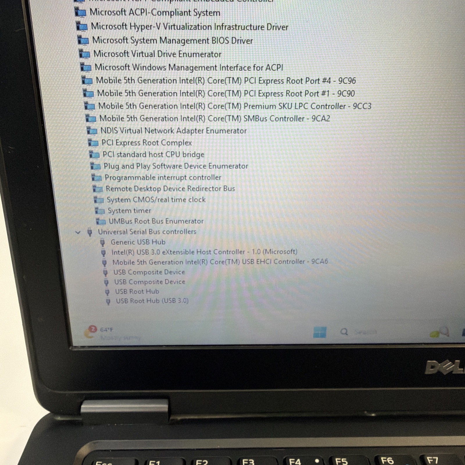 Dell Latitude E7250 Laptop Intel Core 15-5300U CPU @ 2.30GHz 4GB RAM 128HD 13′