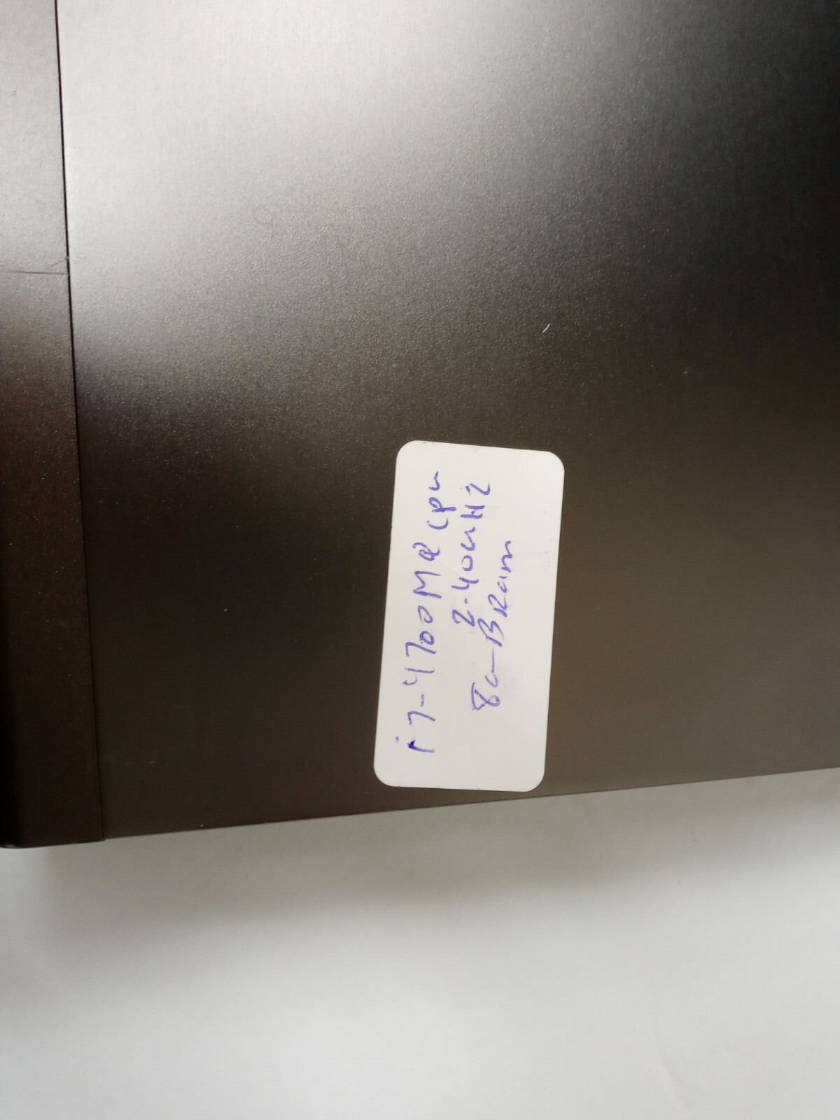 Dell Precision M4800 NVIDIA Quadro K1100M 8GB i7-4700MQ NO ADAPTER +NO BATTERY