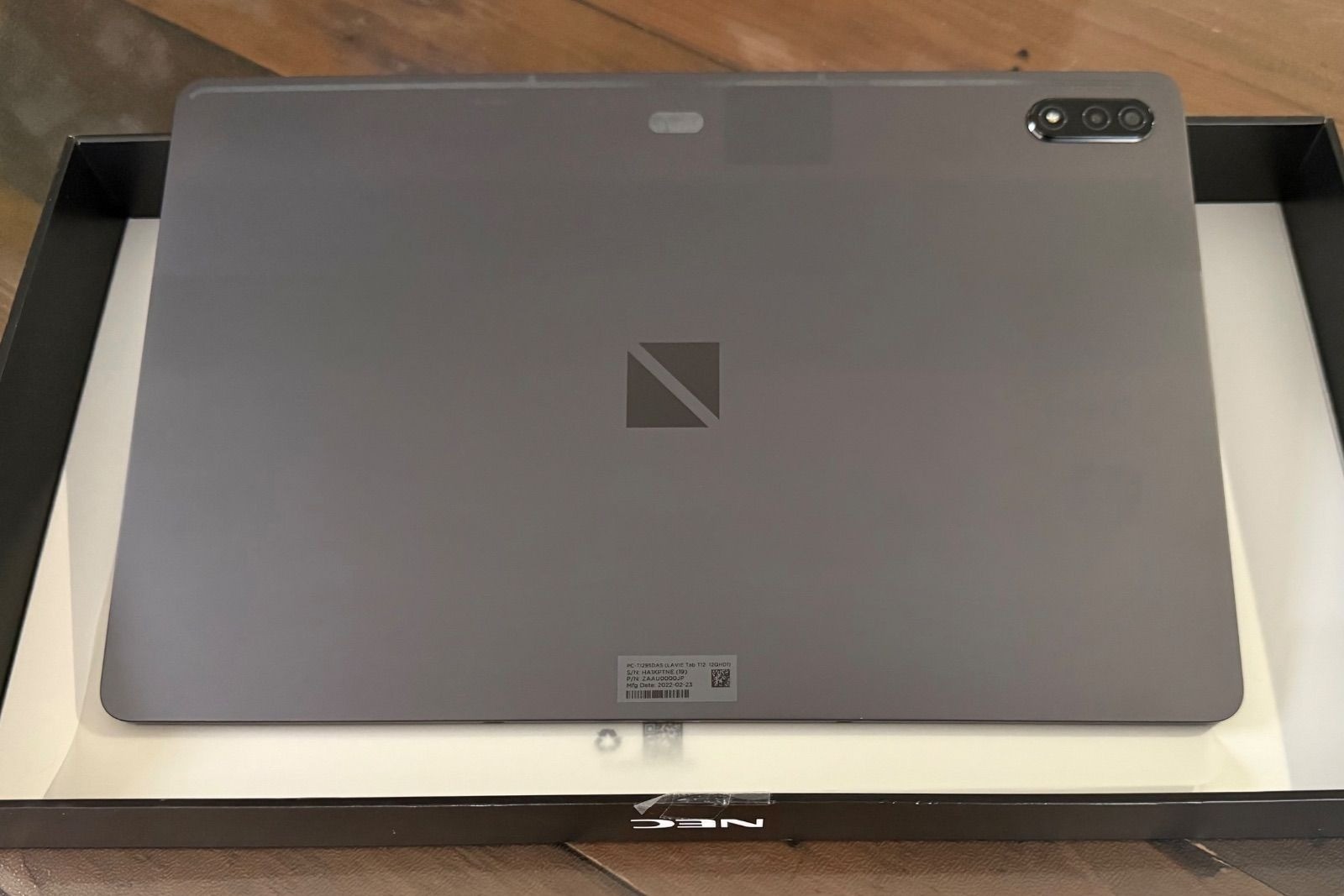 NEC LAVIE Tab T12 PC-T1295DAS 12.6″ OLED Tablet 8GB 256GB WiFi Storm Gray
