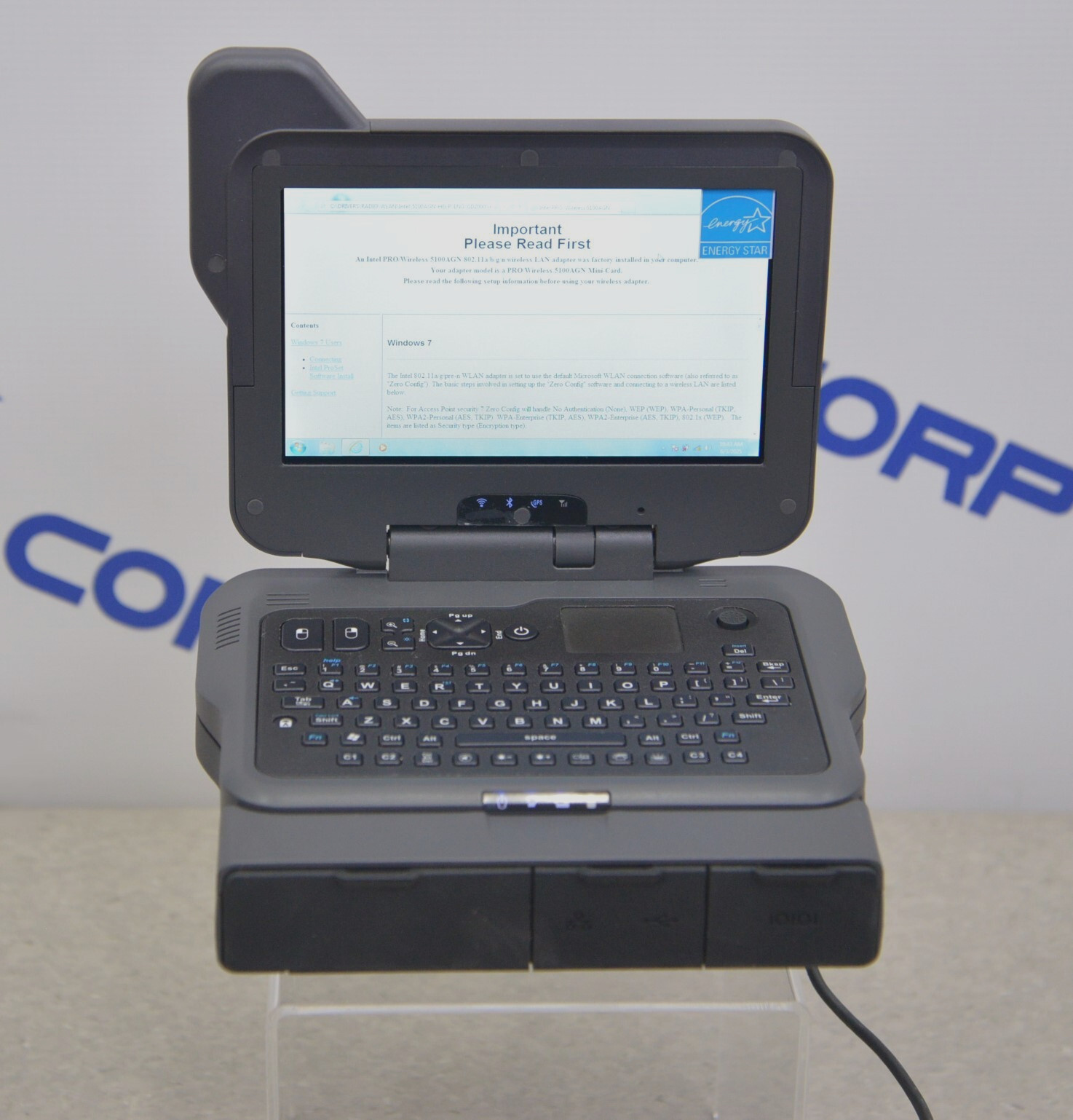 General Dynamics GD2000 Rugged Military Laptop