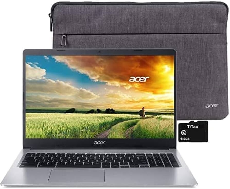 Acer Chromebook 315 15.6″ (64GB, Intel Celeron N4020, 1.1 GHz, 4GB RAM) Touch…