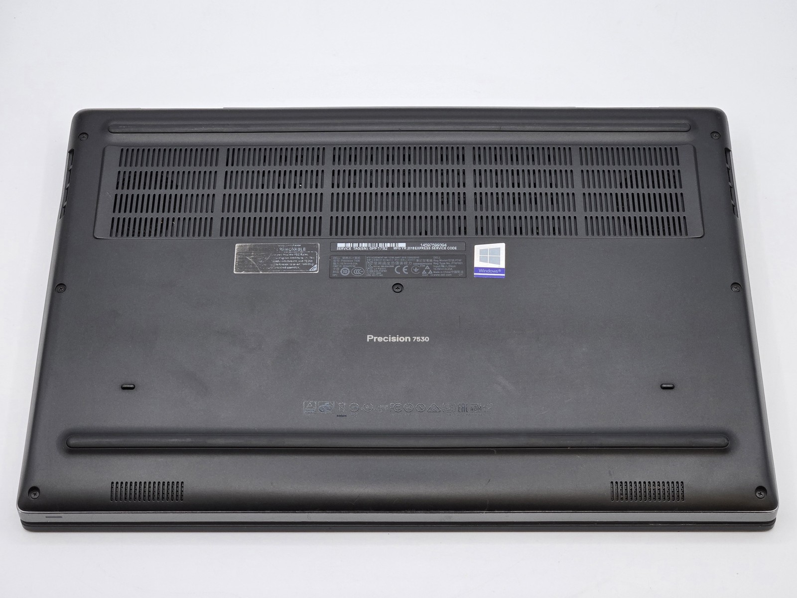 Dell Precision 7530 15″ FHD I7-8750H 1TB SSD 16GB W11P Quadro P2000 *READ*