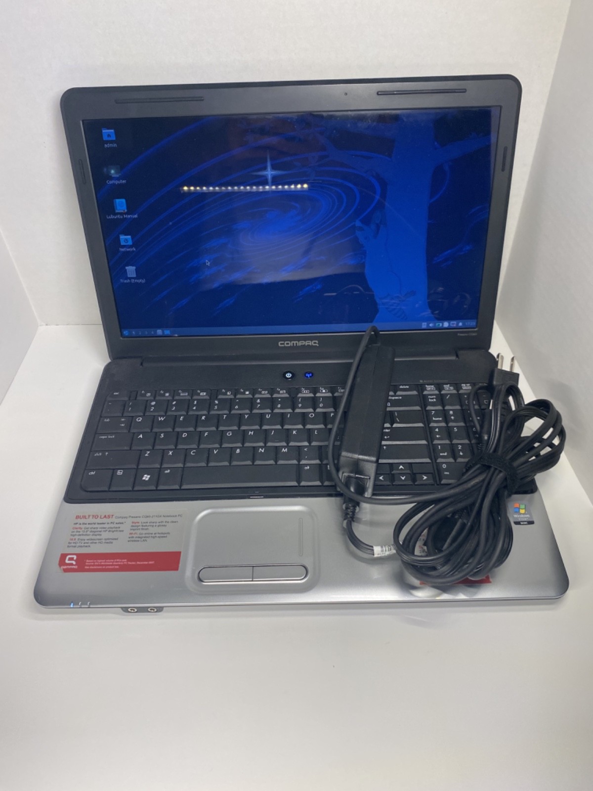 HP Compaq Presario CQ60 Laptop 15.6″ [2GB RAM] | [146GB HDD] | Charger Included