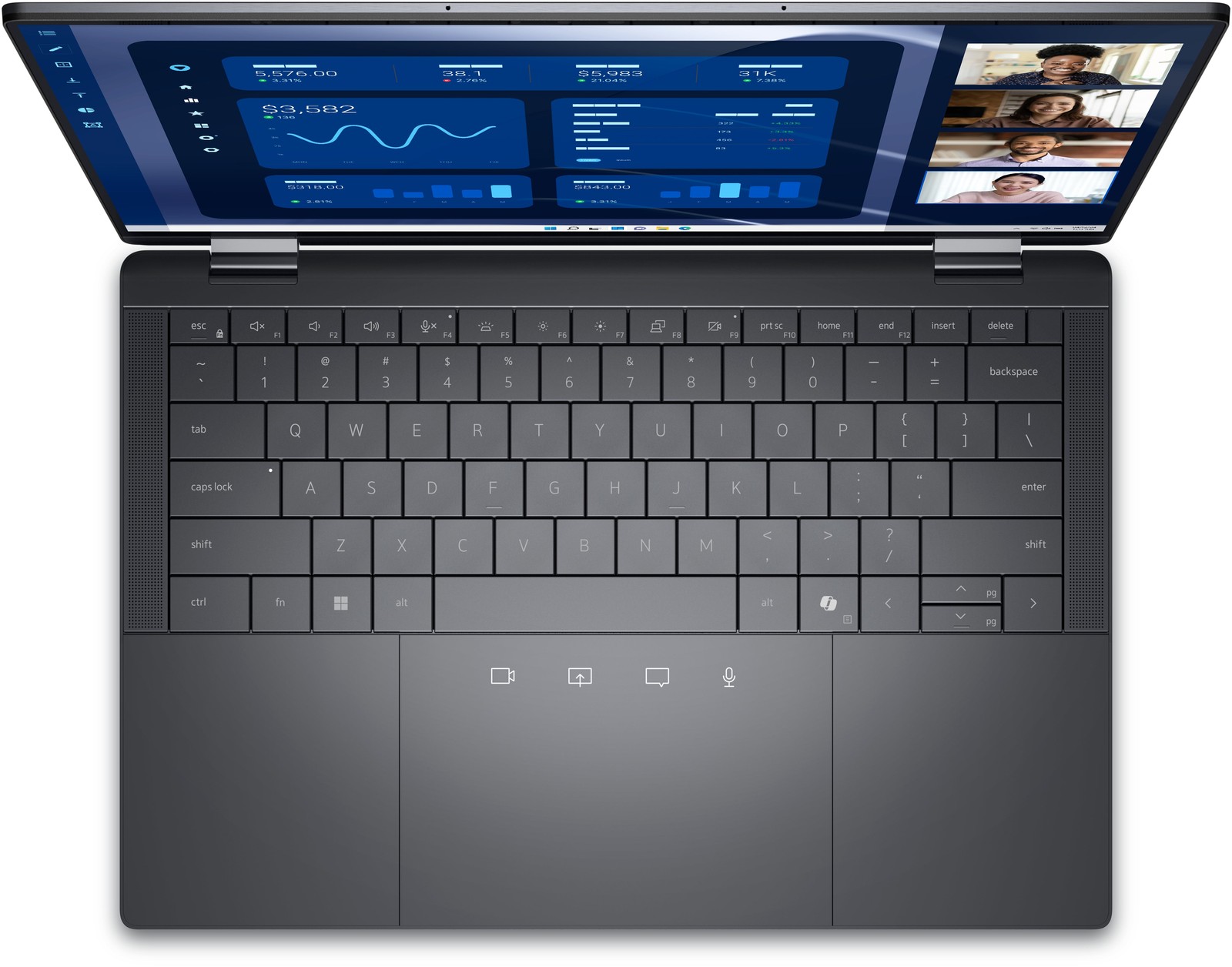Dell Latitude 9450 14″ QHD+ 2-in-1 Notebook, Intel U7,32GB RAM, 512GB SSD,F47JT