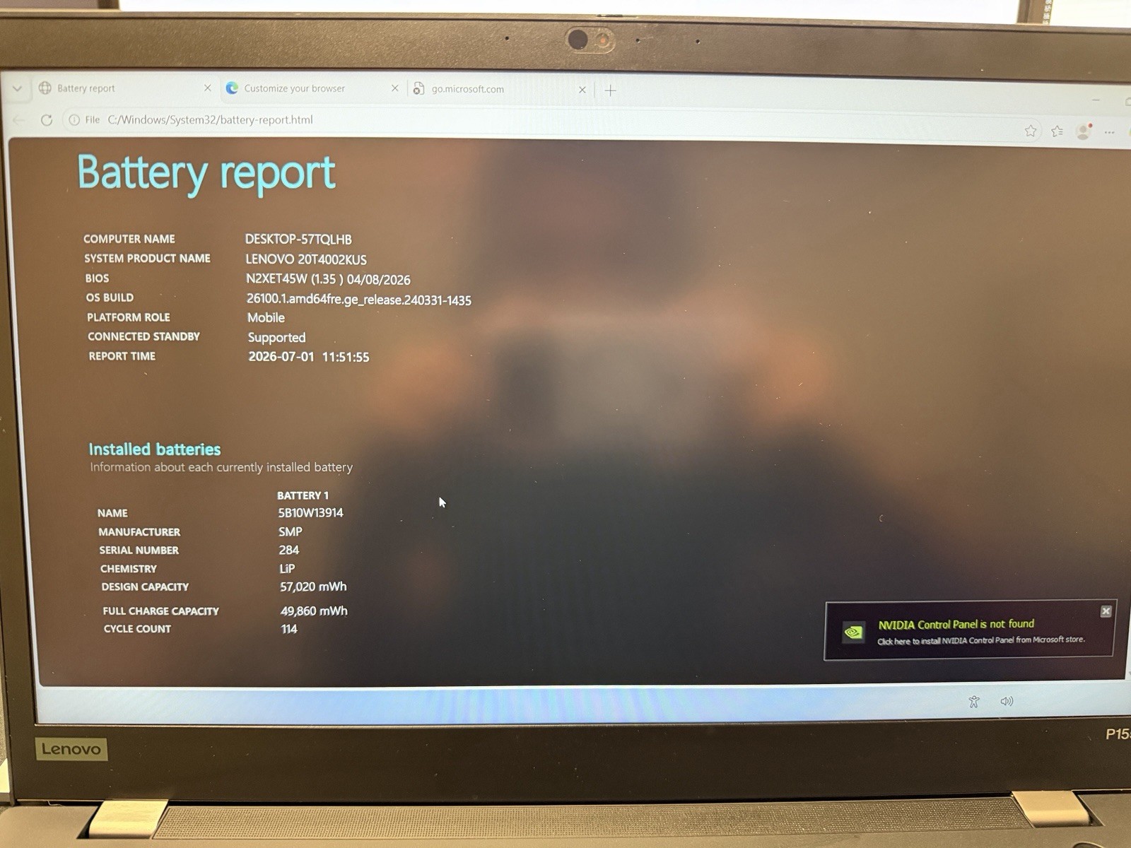 Lenovo ThinkPad P15s Gen 1 | i7-10510U | 32GB RAM | 512GB SSD | Quadro P520 |