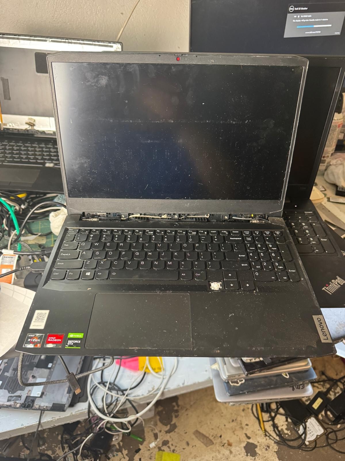 Lenovo IdeaPad Gaming 3 15ACH6 Ryzen 5 5000 Laptop for Parts/Repair #5493