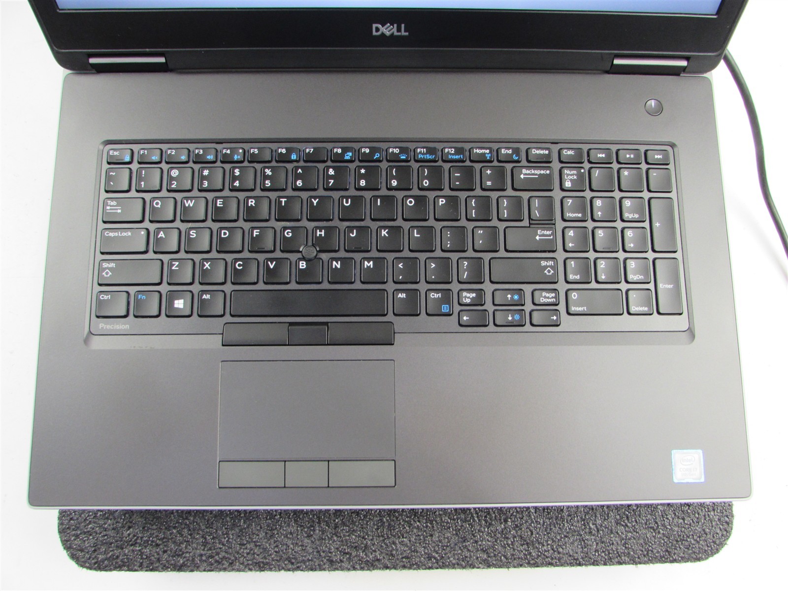 DELL PRECISION 7740 17.3″ I7-9750H NO SSD 64GB RAM NVIDIA RTX 4000 NO O.S/BATT