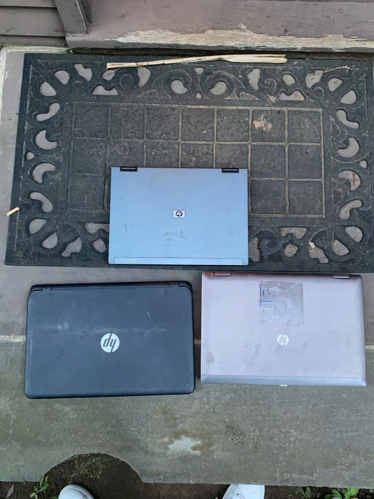 3x HP Laptop Lot – 15-f233wm, 6910p & 6560b | Untested | For Parts | As-Is