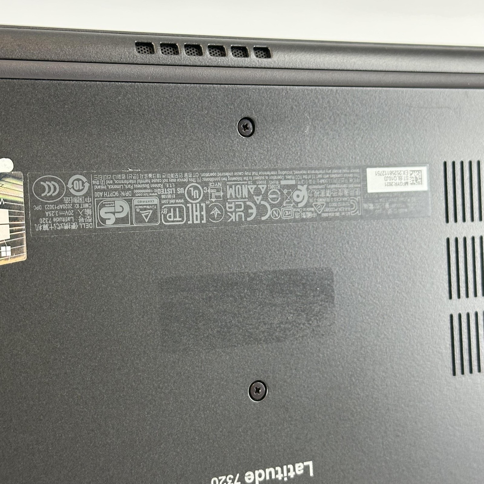 Dell Latitude 7320 13.3 Black FHD i5-1145G7 2.60GHz 8GB 256GB SSD Very Good